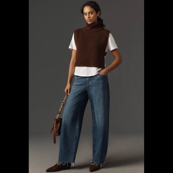 Anthropologie Twofer Sweater Tee - Picture 4 of 16